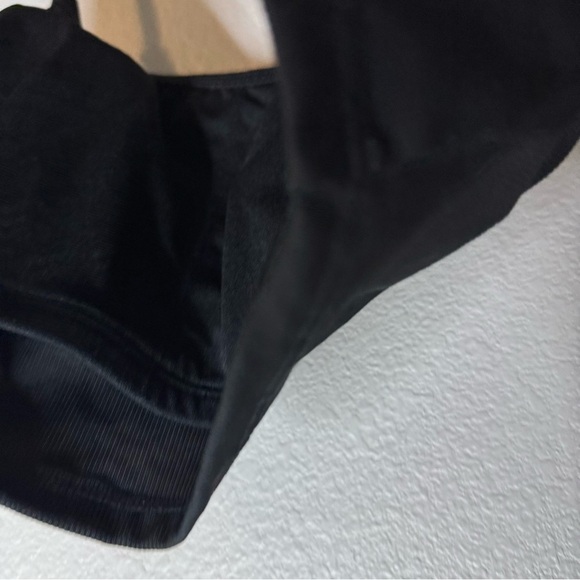 Shade & Shore Black Ribbed Swim Top - Picture 5 of 6